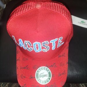 Lacoste-sport Men's Red Hat